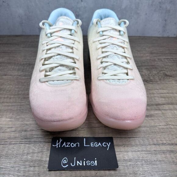 Nike Jordan~Men’s~ Zion 3 Pink/Blue/ Ivory Basketball‎ Shoes~Size 9.5 main image 8